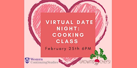 WCS Virtual Date Night Fundraiser with Growing Chefs! Ontario primary image