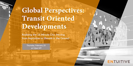 Global Perspectives: Transit Oriented Developments