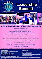 Leadership Summit - A New Generation of Women in Leadership primary image