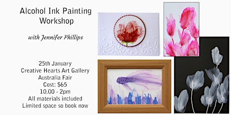 Alcohol Ink Painting  Workshop primary image