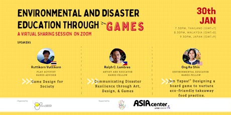 Environmental and Disaster Education through Games primary image