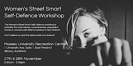 Women's Street Smart Self-Defence Workshop - Massey University, Albany primary image
