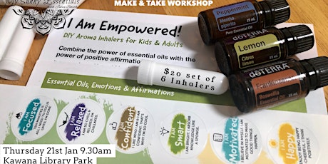 I Am Empowered - Aroma Inhaler Make & Take primary image
