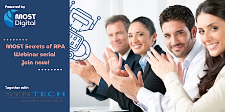 Get to know RPA - webinar by SYNTECH & MOST Digital primary image