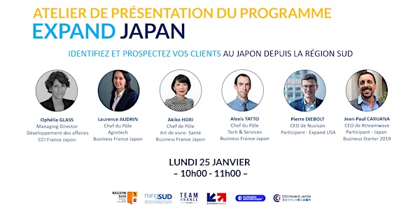 Atelier de présentation du programme : Expand Japan