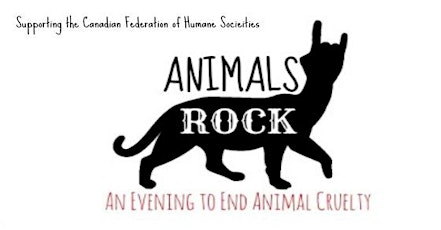 Animals Rock - An Evening to End Animal Cruelty primary image