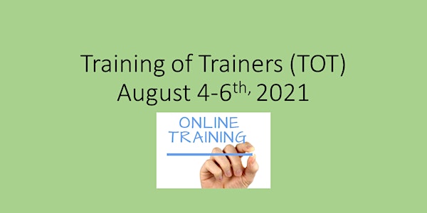 Training of Trainers 2021