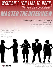 Master the Interview 2.25.15 primary image