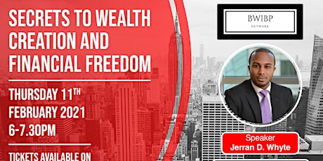 Secrets to  Wealth Creation and Financial Freedom primary image