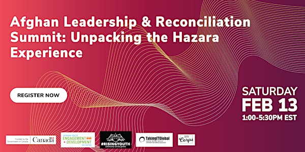 Afghan Leadership & Reconciliation Summit: Unpacking the Hazara Experience