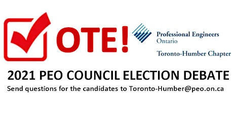2021 PEO Council Candidates Virtual Election Debate primary image