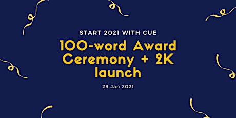 100-word Award Ceremony + 2K launch primary image