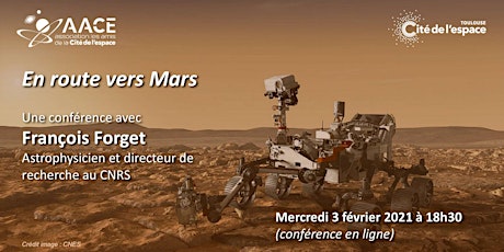 En route vers Mars, une conférence avec l'astrophysicien François Forget