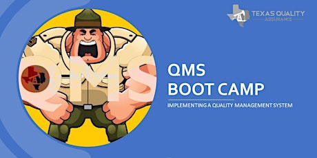 QMS Bootcamp - Implementing a Quality Management System | Session 3 Session primary image