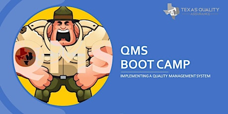 QMS Bootcamp - Implementing a Quality Management System | Session 4 primary image