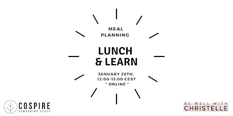 Hauptbild für Lunch and Learn: Meal Planning with Christelle
