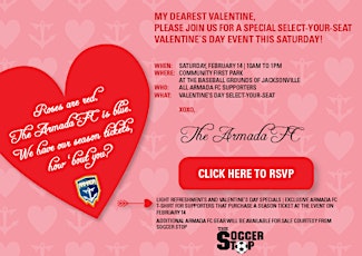 Armada FC Valentine's Select-Your-Seat primary image