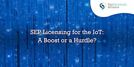 Primaire afbeelding van SEP Licensing for the IoT: A Boost or a Hurdle