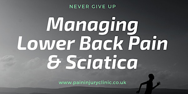 Managing Lower Back Pain and Sciatica Safely and Effectively