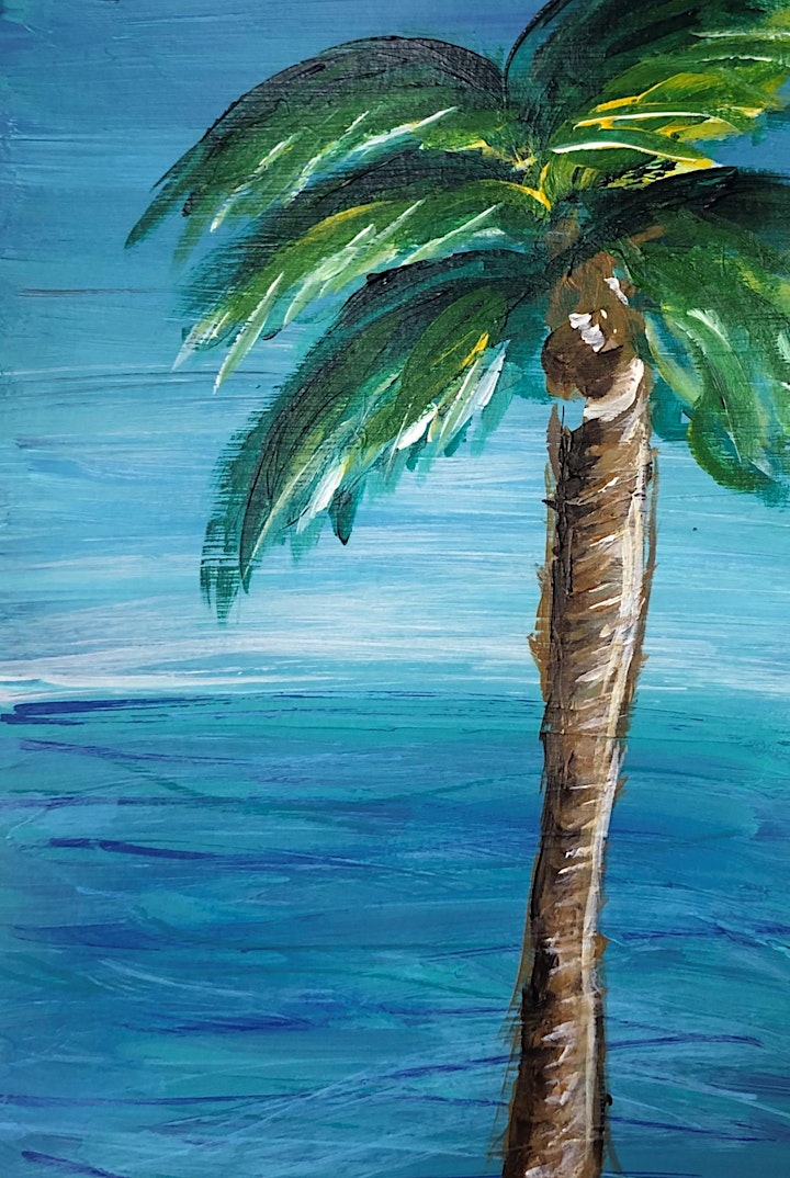 
		Palm Tree Palette Knife Art Class image
