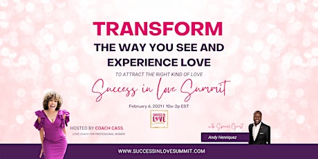 Immagine principale di Success in Love Summit Feb. 2021 