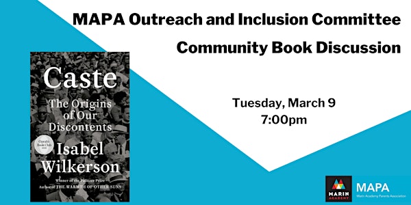 MAPA Outreach and Inclusion Book Discussion: Caste