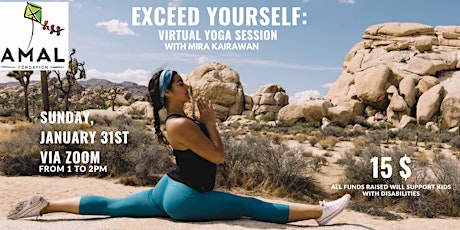 Exceed Yourself: Virtual Yoga Session primary image