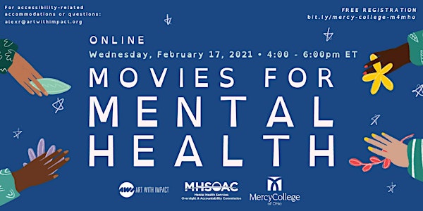 Mercy College of Ohio presents: Movies for Mental Health(Online)