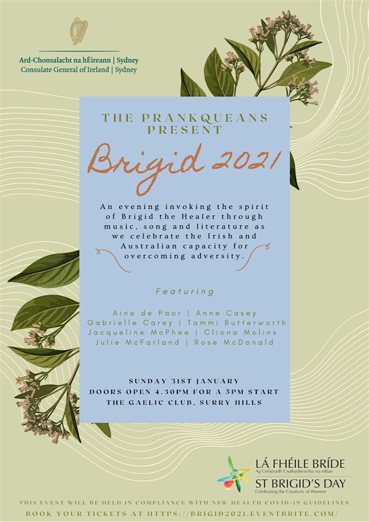 
		Brigid 2021 - Celebrating Irish Australian Female Creativity image
