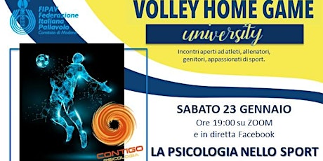 Immagine principale di Volley Home Game University "LA PSICOLOGIA NELLO SPORT" 