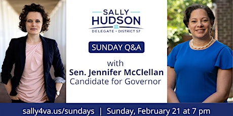 Sunday Q&A with Senator Jennifer McClellan