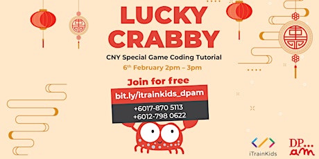 Lucky Crabby: CNY Special Coding Tutorial primary image