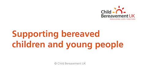 Imagem principal de Supporting bereaved children and young people (3-hour online)