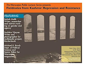 Fieldnotes from Kashmir: Repression and Resistance primary image