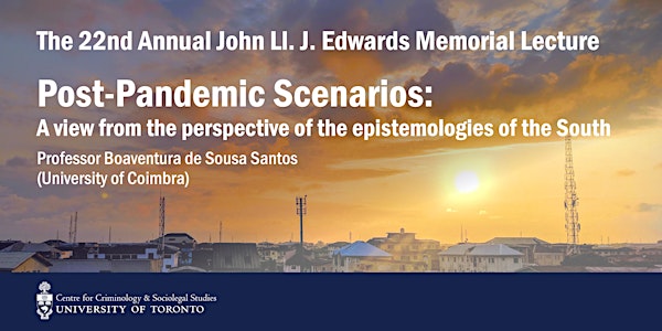22nd Annual John Ll. J. Edwards Memorial Lecture
