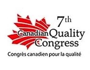 7th Canadian Quality Congress,  September 28-29, 2015.  Edmonton, AB primary image