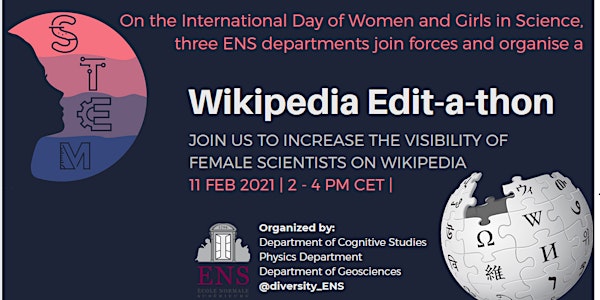 ENS 11F Wikipedia Edit-a-thon
