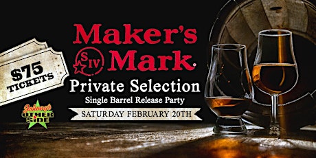 Maker's Mark Private Selection Single Barrel Release Party primary image