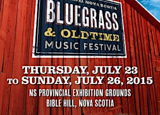 43rd Annual Nova Scotia Bluegrass & Oldtime Music Festival primary image