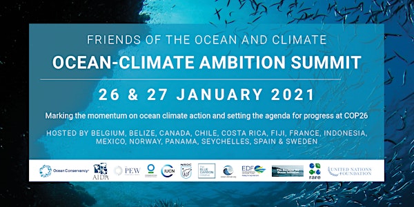 Friends of the Ocean and Climate | Ocean-Climate Ambition Summit