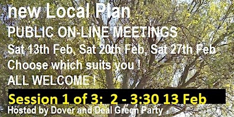Let's Talk: about Dover's new Local Plan -  Session 1 of 3 primary image