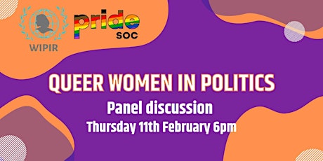 Queer Women in Politics - Panel Discussion primary image