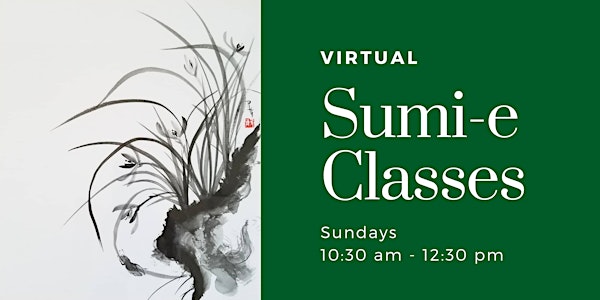 Virtual April Sumi-e Classes