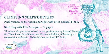 Glimpsing Shapeshifters: Performance, Talk and Q&A with Rachael Finney primary image
