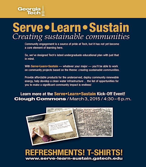 Creating Sustainable Communities: Kick-Off Event-- TABLE RESERVATION