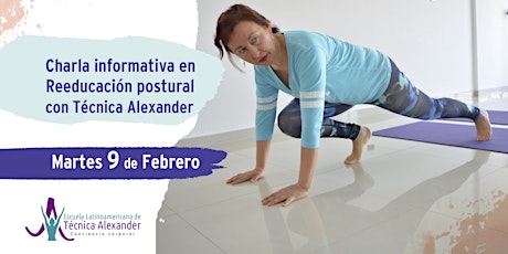 Imagen principal de Charla sobre el programa anual de Reeducación postural y Técnica Alexander