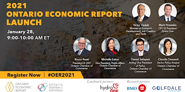 2021 Ontario Economic Report Launch