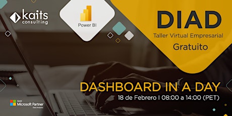 Imagen principal de Dashboard in a Day with Power BI por Kaits Consulting Group - 18/02/2021