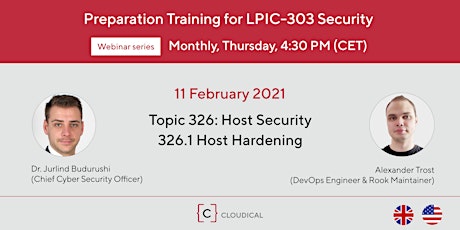 Topic 326: Host Security / 326.1 Host Hardening