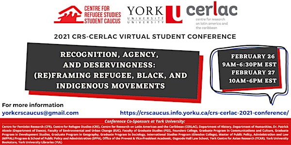 2021 CRS - CERLAC Virtual Student Conference